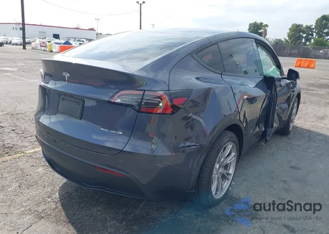 2023 Tesla Model Y Awd/Long Range Dual Motor All-Wheel Drive from USA, damaged, VIN 7SAYGDEE1PA208653